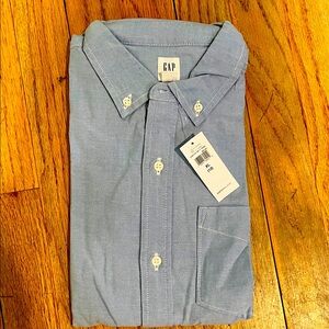 GAP Boys Light Blue Button Down Shirt